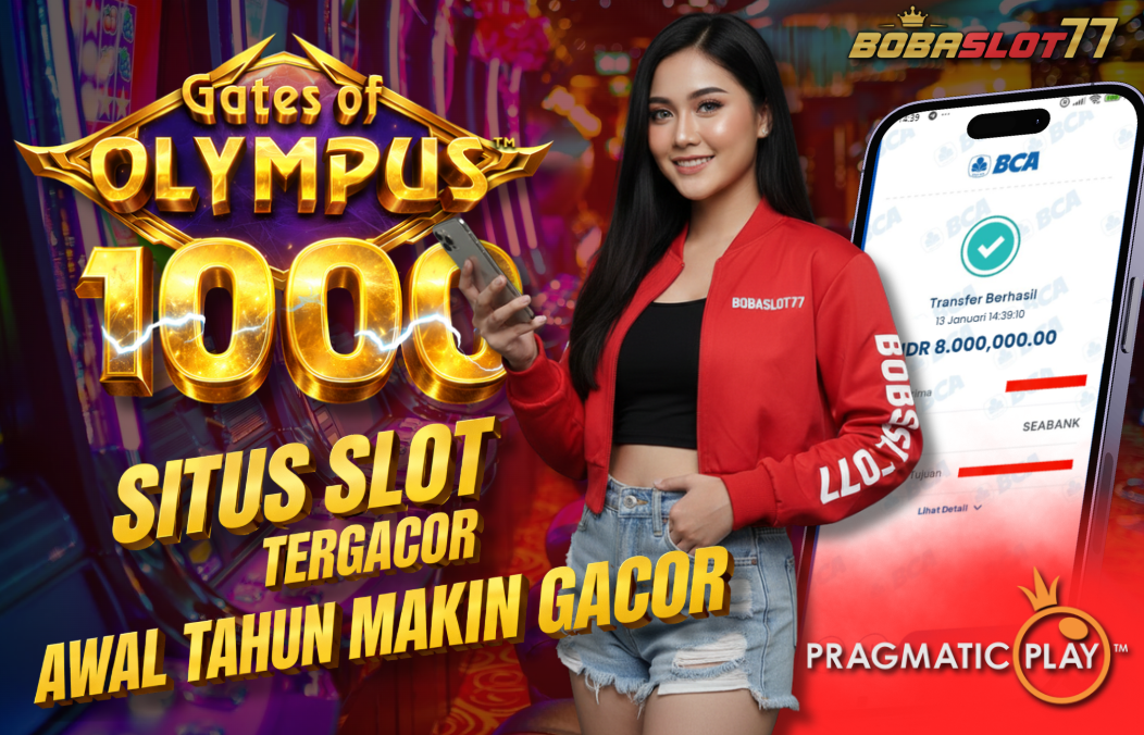 Selamat kepada user id : cha******er Wede Rp 8.000.000 di Game GATES OF OLYMPUS 1000 PRAGMATIC PLAY Cair Gk Sampe 1 Menit! Menang Mudah di Bobaslot77